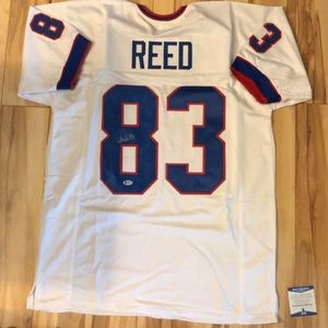 Signed Andre Reed Jersey HOF